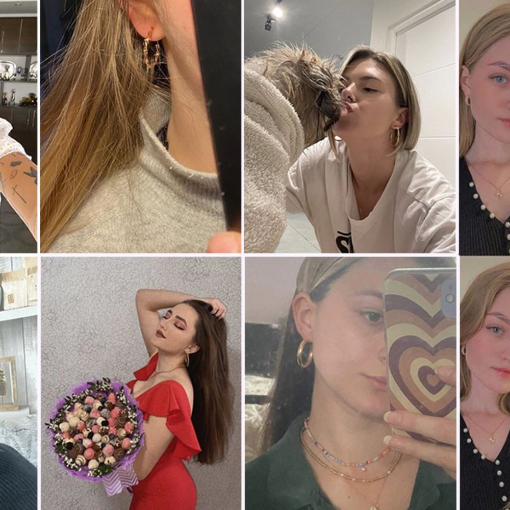 New Wholesale 54 Pairs Gold Hoop Earrings Set for Women Multipack, Boho Fashion - Picture 7 of 11